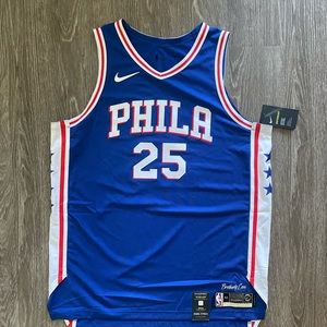 Nike authentic Ben Simmons 76ers jersey